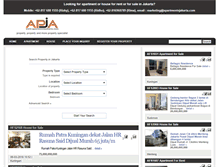Tablet Screenshot of apartmentsjakarta.com